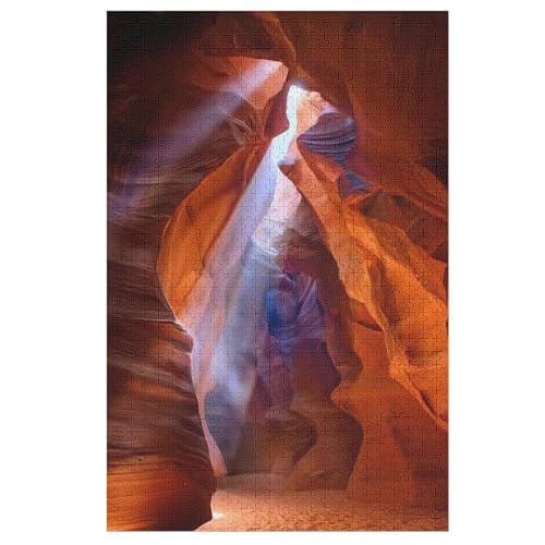 Pure Photodelight Puzzles 1000 Teile Erwachsener Kniffel Spaß Für Die Ganze Familie - 1000 Puzzleteilige Motive, Holzpuzzle Kinder Erwachsene, Impossible Puzzle Schwer （78×53cm） von GGJJTT