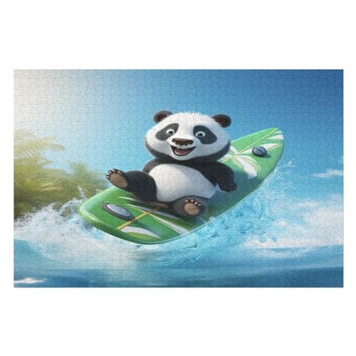 Puzzle 1000 Teile Panda Holzpuzzle Für Erwachsene Lernspiel Herausforderungsspielzeug The Puzzles Für Erwachsene Kinder 75×50cm Puzzle 1000 Teile Panda Holzpuzzle Für Erwachsene Lernspiel Herausforderungsspielzeug The Puzzles Für Erwachsene Kinder 75×50cm von GGJJTT