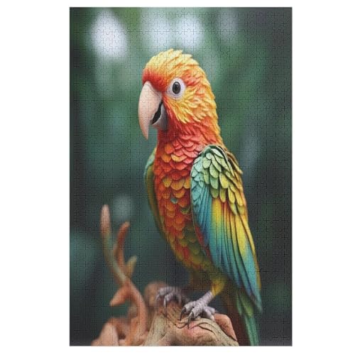 Puzzle 1000 Teile Papagei Holzpuzzle Für Erwachsene Lernspiel Herausforderungsspielzeug The Puzzles Für Erwachsene Kinder 78×53cm Puzzle 1000 Teile Papagei Holzpuzzle Für Erwachsene Lernspiel Herausforderungsspielzeug The Puzzles Für Erwachsene Kinder 78×53cm von GGJJTT