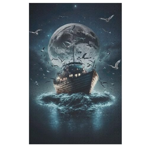 Puzzle 1000 Teile SailBoot Holzpuzzle Für Erwachsene Lernspiel Herausforderungsspielzeug The Puzzles Für Erwachsene Kinder 78×53cm Puzzle 1000 Teile SailBoot Holzpuzzle Für Erwachsene Lernspiel Herausforderungsspielzeug The Puzzles Für Erwachsene Kinder 78×53cm von GGJJTT