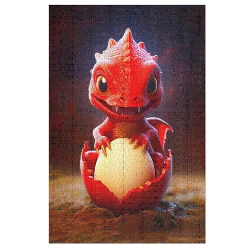 Puzzle Für Erwachsene, Dinosaurier, 1000 Puzzleteile Für Kinder, Holzpuzzles, Geeignet Für Erwachsene Lernspiel, 78×53cm Puzzle Für Erwachsene, Dinosaurier, 1000 Puzzleteile Für Kinder, Holzpuzzles, Geeignet Für Erwachsene Lernspiel, 78×53cm von GGJJTT