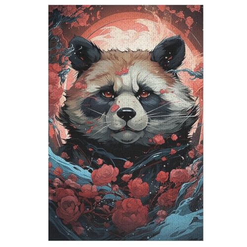 Puzzle Für Erwachsene, Panda, 1000 Puzzleteile Für Kinder, Holzpuzzles, Geeignet Für Erwachsene Lernspiel, 78×53cm Puzzle Für Erwachsene, Panda, 1000 Puzzleteile Für Kinder, Holzpuzzles, Geeignet Für Erwachsene Lernspiel, 78×53cm von GGJJTT