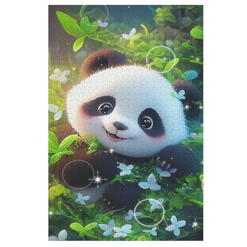 Puzzle Für Erwachsene, Panda, 1000 Puzzleteile Für Kinder, Holzpuzzles, Geeignet Für Erwachsene Lernspiel, 78×53cm Puzzle Für Erwachsene, Panda, 1000 Puzzleteile Für Kinder, Holzpuzzles, Geeignet Für Erwachsene Lernspiel, 78×53cm von GGJJTT
