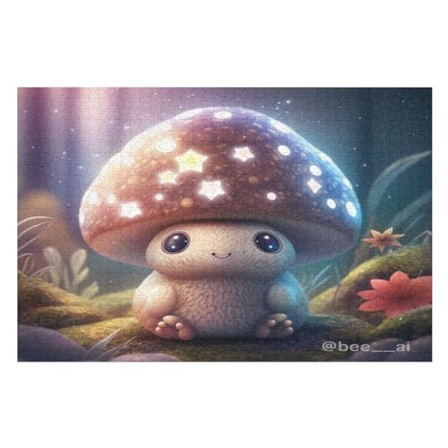 Puzzle Für Erwachsene, Pilz, 1000 Puzzleteile Für Kinder, Holzpuzzles, Geeignet Für Erwachsene Lernspiel, 75×50cm Puzzle Für Erwachsene, Pilz, 1000 Puzzleteile Für Kinder, Holzpuzzles, Geeignet Für Erwachsene Lernspiel, 75×50cm von GGJJTT