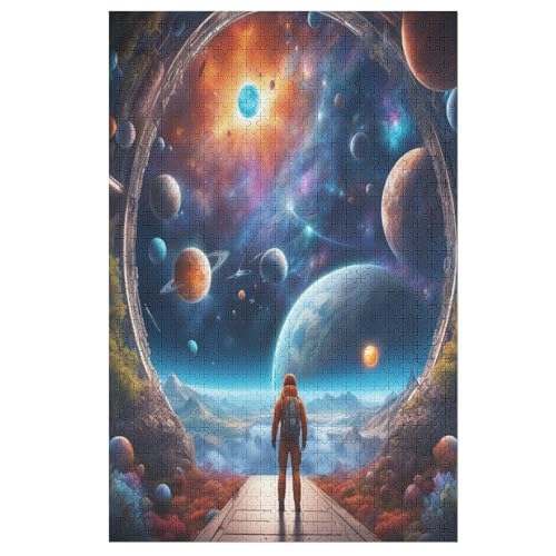 Puzzle Für Erwachsene, Sternenhimmel Himmel, 1000 Puzzleteile Für Kinder, Holzpuzzles, Geeignet Für Erwachsene Lernspiel, 78×53cm Puzzle Für Erwachsene, Sternenhimmel Himmel, 1000 Puzzleteile Für Kinder, Holzpuzzles, Geeignet Für Erwachsene Lernspiel, 78×53cm von GGJJTT