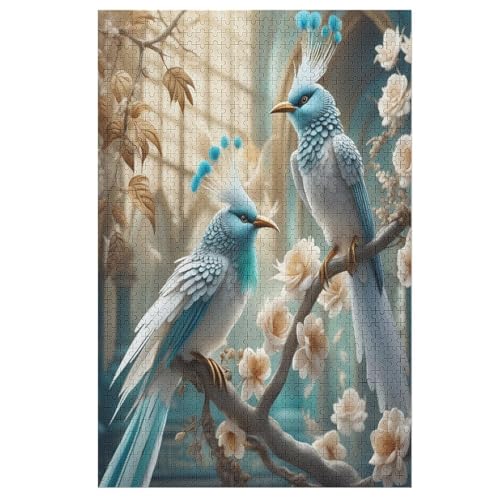 Puzzle Für Erwachsene 1000 Teiliges Papagei Puzzles Für Erwachsene Holzbrettpuzzles Denksportaufgaben Für Erwachsene 78×53cm von GGJJTT