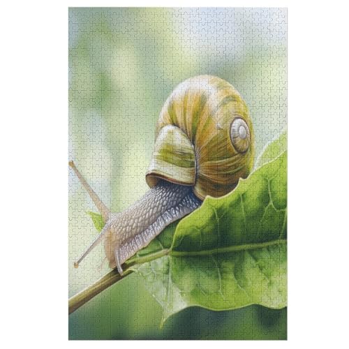 Puzzle Für Erwachsene 1000 Teiliges Schnecken Puzzles Für Erwachsene Holzbrettpuzzles Denksportaufgaben Für Erwachsene 78×53cm Puzzle Für Erwachsene 1000 Teiliges Schnecken Puzzles Für Erwachsene Holzbrettpuzzles Denksportaufgaben Für Erwachsene 78×53cm von GGJJTT