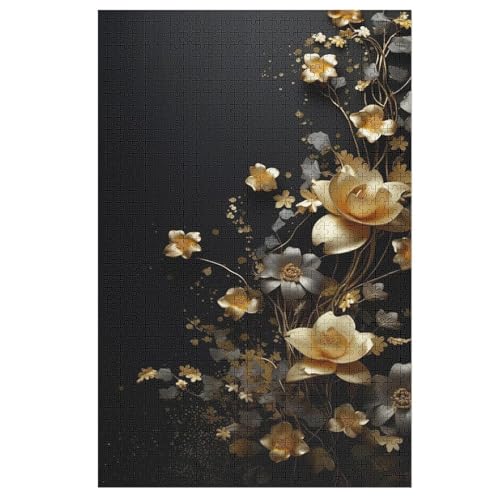 Puzzles Für Erwachsene, 1000 Teile, Blume, Kreative Holzpuzzles, Praktisches Spiel, Familiendekoration 78×53cm Puzzles Für Erwachsene, 1000 Teile, Blume, Kreative Holzpuzzles, Praktisches Spiel, Familiendekoration 78×53cm von GGJJTT