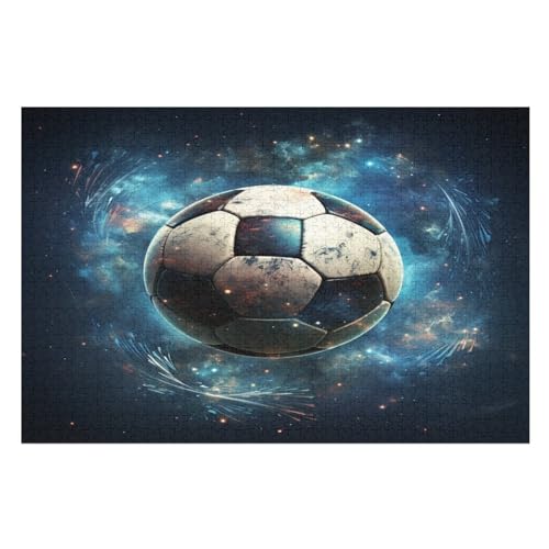 Puzzles Für Erwachsene, 1000 Teile, Fußball, Kreative Holzpuzzles, Praktisches Spiel, Familiendekoration 75×50cm Puzzles Für Erwachsene, 1000 Teile, Fußball, Kreative Holzpuzzles, Praktisches Spiel, Familiendekoration 75×50cm von GGJJTT
