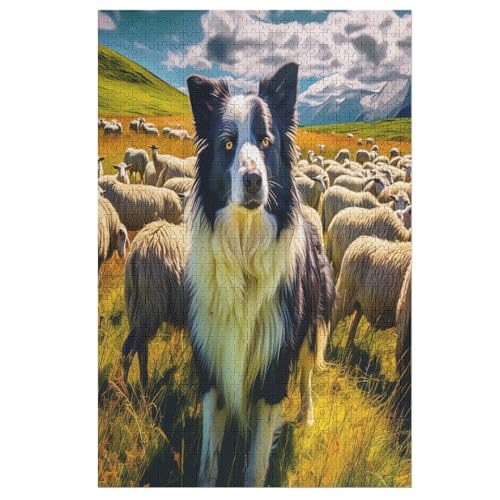 Puzzles Für Erwachsene, 1000 Teile, Hund, Kreative Holzpuzzles, Praktisches Spiel, Familiendekoration 78×53cm Puzzles Für Erwachsene, 1000 Teile, Hund, Kreative Holzpuzzles, Praktisches Spiel, Familiendekoration 78×53cm von GGJJTT
