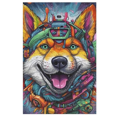 Puzzles Für Erwachsene, 1000 Teile, Hund, Kreative Holzpuzzles, Praktisches Spiel, Familiendekoration 78×53cm Puzzles Für Erwachsene, 1000 Teile, Hund, Kreative Holzpuzzles, Praktisches Spiel, Familiendekoration 78×53cm von GGJJTT