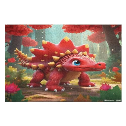 Puzzles Für Erwachsene, 1000 Teile, Triceratops, Kreative Holzpuzzles, Praktisches Spiel, Familiendekoration 75×50cm Puzzles Für Erwachsene, 1000 Teile, Triceratops, Kreative Holzpuzzles, Praktisches Spiel, Familiendekoration 75×50cm von GGJJTT