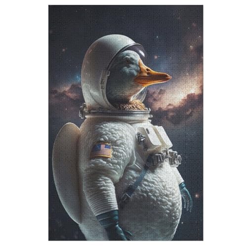 Puzzles Für Erwachsene, Puzzle Ente, 1000 Teile, Puzzle Aus Holz Für Erwachsene Und Kinder Ab 12 Jahren, Lernspielzeug 78×53cm Puzzles Für Erwachsene, Puzzle Ente, 1000 Teile, Puzzle Aus Holz Für Erwachsene Und Kinder Ab 12 Jahren, Lernspielzeug 78×53cm von GGJJTT