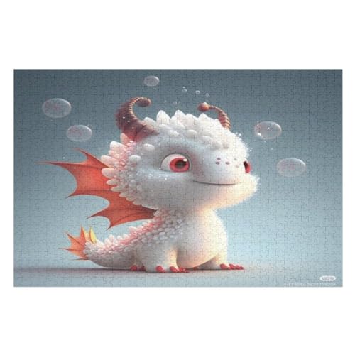 Puzzles Für Erwachsene, Puzzle White Flugsaurier, 1000 Teile, Puzzle Aus Holz Für Erwachsene Und Kinder Ab 12 Jahren, Lernspielzeug 75×50cm Puzzles Für Erwachsene, Puzzle White Flugsaurier, 1000 Teile, Puzzle Aus Holz Für Erwachsene Und Kinder Ab 12 Jahren, Lernspielzeug 75×50cm von GGJJTT