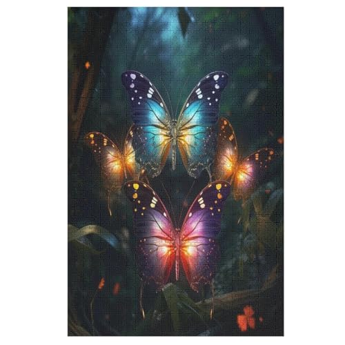 Puzzles Für Erwachsene, Schmetterling Puzzle, 1000 Teile, Kreatives Puzzle, Geistiges Spielzeug, Kinder, Montagespiele 78×53cm Puzzles Für Erwachsene, Schmetterling Puzzle, 1000 Teile, Kreatives Puzzle, Geistiges Spielzeug, Kinder, Montagespiele 78×53cm von GGJJTT
