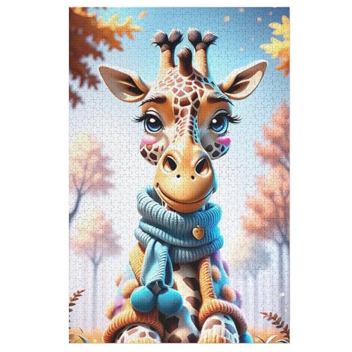 Puzzles Für Erwachsene Giraffe, 1000 Teile, Puzzle Aus Holz Für Erwachsene Und Kinder Ab 12 Jahren, Lernspielzeug 78×53cm Puzzles Für Erwachsene Giraffe, 1000 Teile, Puzzle Aus Holz Für Erwachsene Und Kinder Ab 12 Jahren, Lernspielzeug 78×53cm von GGJJTT