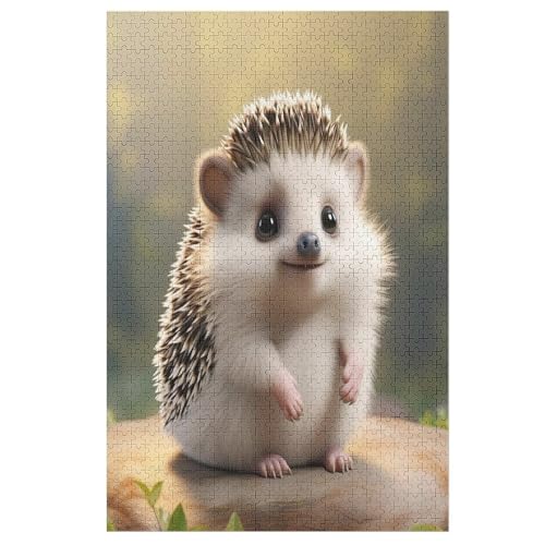 Puzzles Für Erwachsene Igel, 1000 Teile, Puzzle Aus Holz Für Erwachsene Und Kinder Ab 12 Jahren, Lernspielzeug 78×53cm Puzzles Für Erwachsene Igel, 1000 Teile, Puzzle Aus Holz Für Erwachsene Und Kinder Ab 12 Jahren, Lernspielzeug 78×53cm von GGJJTT