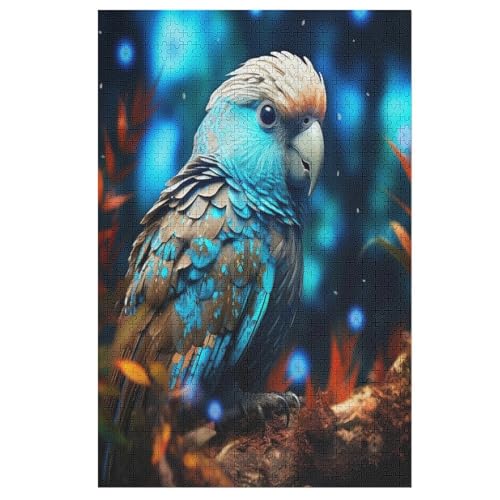 Puzzles Für Erwachsene Papagei, 1000 Teile, Puzzle Aus Holz Für Erwachsene Und Kinder Ab 12 Jahren, Lernspielzeug 78×53cm Puzzles Für Erwachsene Papagei, 1000 Teile, Puzzle Aus Holz Für Erwachsene Und Kinder Ab 12 Jahren, Lernspielzeug 78×53cm von GGJJTT