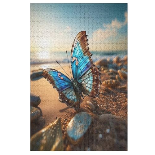 Puzzles Für Erwachsene Schmetterling, 1000 Teile, Puzzle Aus Holz Für Erwachsene Und Kinder Ab 12 Jahren, Lernspielzeug 78×53cm Puzzles Für Erwachsene Schmetterling, 1000 Teile, Puzzle Aus Holz Für Erwachsene Und Kinder Ab 12 Jahren, Lernspielzeug 78×53cm von GGJJTT