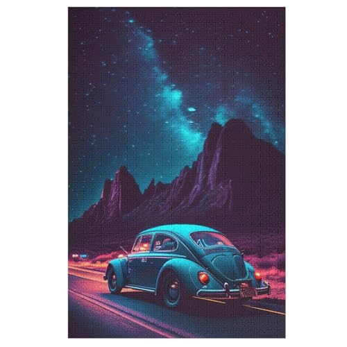 Puzzles Für Erwachsene Sportwagen, 1000 Teile, Puzzle Aus Holz Für Erwachsene Und Kinder Ab 12 Jahren, Lernspielzeug 78×53cm von GGJJTT