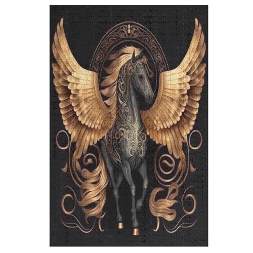 Puzzles Für Erwachsene Und Kinder, Horse -Puzzle, 1000 Teile, Kreative Holzpuzzles,Für Erwaschsene, Geschenke 78×53cm Puzzles Für Erwachsene Und Kinder, Horse -Puzzle, 1000 Teile, Kreative Holzpuzzles,Für Erwaschsene, Geschenke 78×53cm von GGJJTT