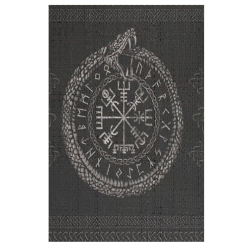 Puzzles Für Erwachsene Wikingermythos, 1000 Teile, Puzzle Aus Holz Für Erwachsene Und Kinder Ab 12 Jahren, Lernspielzeug 78×53cm Puzzles Für Erwachsene Wikingermythos, 1000 Teile, Puzzle Aus Holz Für Erwachsene Und Kinder Ab 12 Jahren, Lernspielzeug 78×53cm von GGJJTT