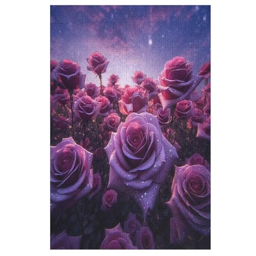 Rose -Puzzle, 1000 Teile,Holzpuzzle Für Erwachsene Kinder, Lustiges Spielzeug, Denkspiel, Bildungsspiel, 78×53cm Rose -Puzzle, 1000 Teile,Holzpuzzle Für Erwachsene Kinder, Lustiges Spielzeug, Denkspiel, Bildungsspiel, 78×53cm von GGJJTT