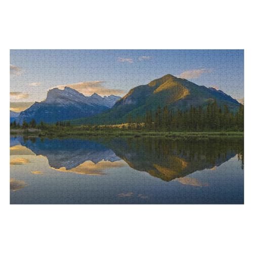 Ruhiger Sommermorgen Puzzle 1000 Teile, Holzpuzzle Für Erwachsene Kinder, Impossible Puzzles, Geschicklichkeitsspiel Für Die Ganze Familie 75×50cm Ruhiger Sommermorgen Puzzle 1000 Teile, Holzpuzzle Für Erwachsene Kinder, Impossible Puzzles, Geschicklichkeitsspiel Für Die Ganze Familie 75×50cm von GGJJTT
