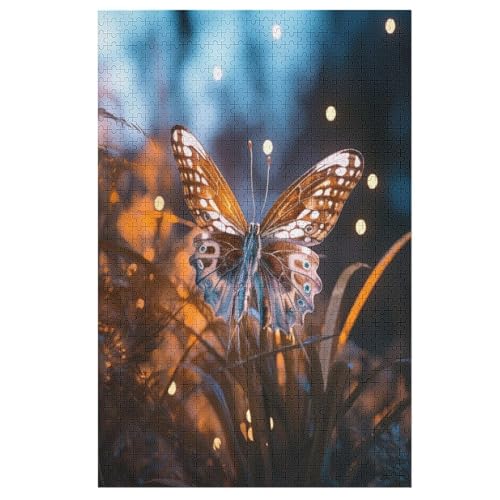 Schmetterling Holzpuzzle 1000 Teile, Knobelspiele Für Erwachsene, Teenager, Puzzles Unmögliche - Kinder Puzzle Zimmer Deko 78×53cm Schmetterling Holzpuzzle 1000 Teile, Knobelspiele Für Erwachsene, Teenager, Puzzles Unmögliche - Kinder Puzzle Zimmer Deko 78×53cm von GGJJTT