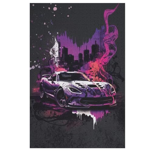 Sportwagen Holzpuzzle Für Erwachsene Teenager Stress Abbauen Familien-Puzzlespiel Poster 1000-teiliges Puzzle Kinder Lernspiel 78×53cm Sportwagen Holzpuzzle Für Erwachsene Teenager Stress Abbauen Familien-Puzzlespiel Poster 1000-teiliges Puzzle Kinder Lernspiel 78×53cm von GGJJTT