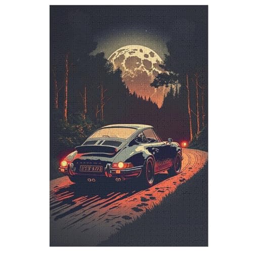 Sportwagen -Puzzle, 1000 Teile,Holzpuzzle Für Erwachsene Kinder, Lustiges Spielzeug, Denkspiel, Bildungsspiel, 78×53cm Sportwagen -Puzzle, 1000 Teile,Holzpuzzle Für Erwachsene Kinder, Lustiges Spielzeug, Denkspiel, Bildungsspiel, 78×53cm von GGJJTT