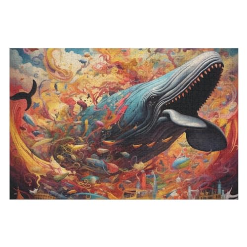 The Wal Puzzles 1000 Teile Erwachsener Kniffel Spaß Für Die Ganze Familie, Holzpuzzle Kinder Erwachsene, Impossible Puzzle Schwer 75×50cm The Wal Puzzles 1000 Teile Erwachsener Kniffel Spaß Für Die Ganze Familie, Holzpuzzle Kinder Erwachsene, Impossible Puzzle Schwer 75×50cm von GGJJTT