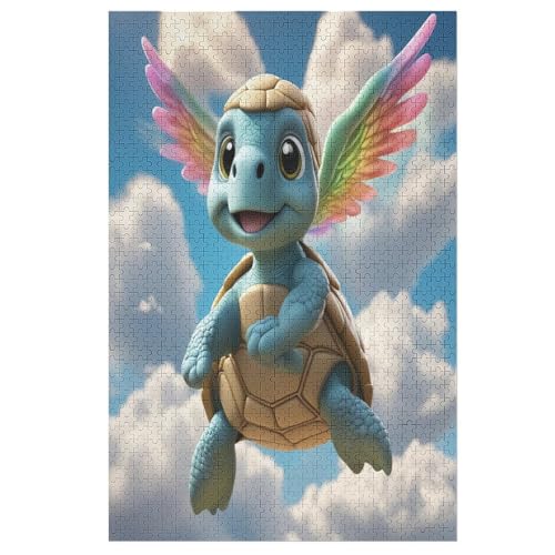 Tierschildkröte Puzzle 1000 Teile, Holzpuzzle Herausforderndes Geschicklichkeitsspiel, Kinder Erwachsenenpuzzle Ab 12 Jahren 78×53cm Tierschildkröte Puzzle 1000 Teile, Holzpuzzle Herausforderndes Geschicklichkeitsspiel, Kinder Erwachsenenpuzzle Ab 12 Jahren 78×53cm von GGJJTT