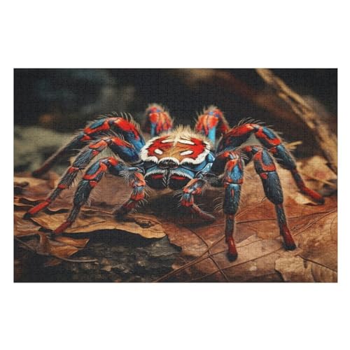 Vogelspinne Puzzle 1000 Teile, Holzpuzzle Herausforderndes Geschicklichkeitsspiel Kinder Erwachsenenpuzzle Ab 12 Jahren 75×50cm Vogelspinne Puzzle 1000 Teile, Holzpuzzle Herausforderndes Geschicklichkeitsspiel Kinder Erwachsenenpuzzle Ab 12 Jahren 75×50cm von GGJJTT