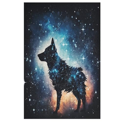 Wolf Puzzles 1000 Teile Erwachsener Kniffel Spaß Für Die Ganze Familie, Holzpuzzle Kinder Erwachsene, Impossible Puzzle Schwer 78×53cm Wolf Puzzles 1000 Teile Erwachsener Kniffel Spaß Für Die Ganze Familie, Holzpuzzle Kinder Erwachsene, Impossible Puzzle Schwer 78×53cm von GGJJTT