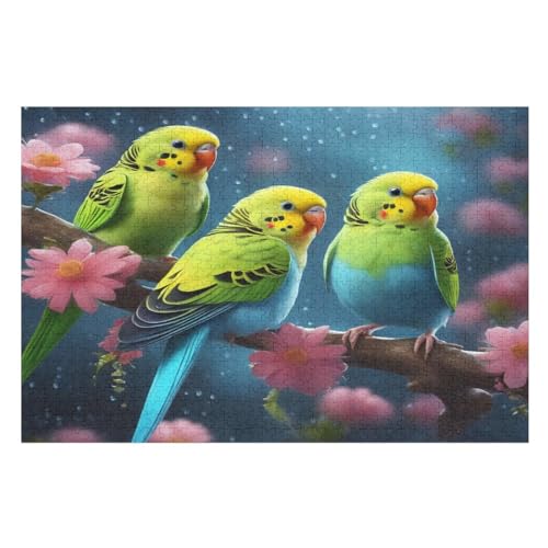 süßer Vogel 1000 Teile Puzzles Für Erwachsene, Impossible Puzzle, Geschicklichkeitsspiel Für Die Ganze Familie, Kinder Holzpuzzle 75×50cm süßer Vogel 1000 Teile Puzzles Für Erwachsene, Impossible Puzzle, Geschicklichkeitsspiel Für Die Ganze Familie, Kinder Holzpuzzle 75×50cm von GGJJTT