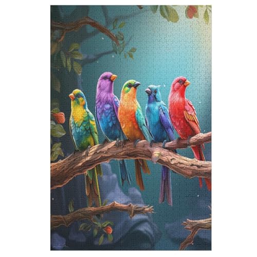 süßer Vogel Puzzles 1000 Teile Erwachsener Kniffel Spaß Für Die Ganze Familie, Holzpuzzle Kinder Erwachsene, Impossible Puzzle Schwer 78×53cm süßer Vogel Puzzles 1000 Teile Erwachsener Kniffel Spaß Für Die Ganze Familie, Holzpuzzle Kinder Erwachsene, Impossible Puzzle Schwer 78×53cm von GGJJTT
