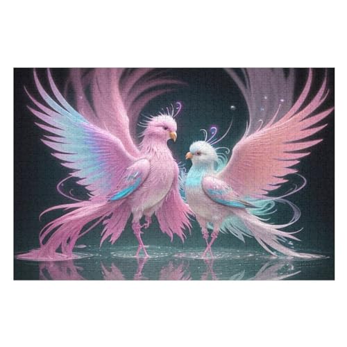 süßer Vogel Puzzles 1000 Teile Erwachsener Kniffel Spaß Für Die Ganze Familie, Holzpuzzle Kinder Erwachsene, Impossible Puzzle Schwer 75×50cm süßer Vogel Puzzles 1000 Teile Erwachsener Kniffel Spaß Für Die Ganze Familie, Holzpuzzle Kinder Erwachsene, Impossible Puzzle Schwer 75×50cm von GGJJTT