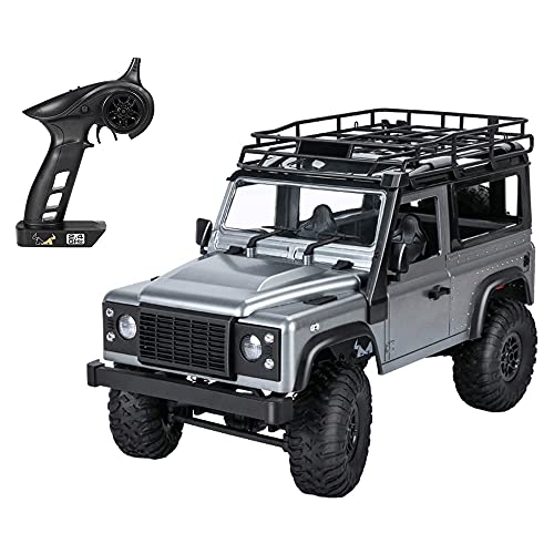 RC Car Off-Road Truck 2.4G 1/12 4WD RTR Crawler für Land Rover Fahrzeugmodelle Funksteuerung Elektroautomodelle Spielzeug Fahrzeug Jungen Geschenke (Größe: 3 Batteriepacks) Beautiful Scenery von GGZONE