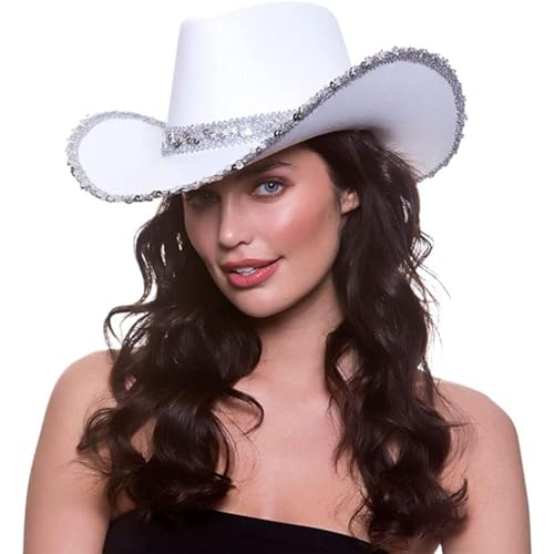 GGpone Erwachsener texanischer Cowboyhut weißer Kostüme Party Accessoire Value for Money Unisex GGpone Erwachsener texanischer Cowboyhut weißer Kostüme Party Accessoire Value for Money Unisex von GGpone
