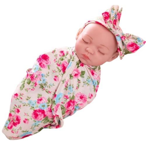 GGpone Realistische Babypuppe, 12 Zoll weiches Ganzkörper Silikon -Babypuppe, potenable Neugeboren von GGpone