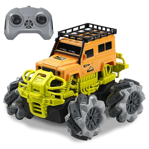GHIAKQYT Ferngesteuertes Auto,Spielzeug ab 6 Jahre RC Auto Offroad Geschenk Jungen Mädchen, Remote Control Car, 360 rotierende RC Crawler Car, 2.4Ghz All Terrain Spielzeug von GHIAKQYT