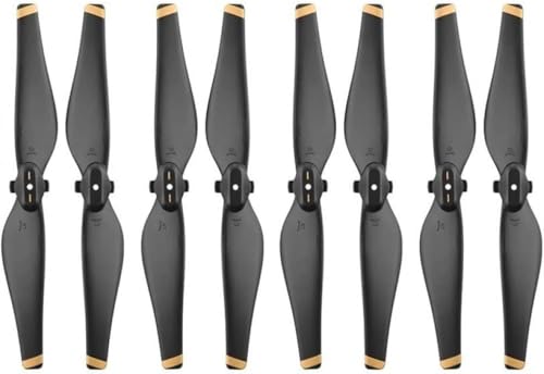8 x Schnellspanner-Propeller, kompatibel mit Luftdrohne, rot und weiß, Ersatzzubehör, kompatibel mit ähnlichen Modellen (Schwarz, Gold) von GHJtRs