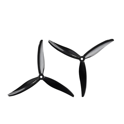 GHJtRs Cinelifter 7035 Verstärkter PC-Propeller, kompatibel mit 17,8 x 8,9 x 8,9 cm großen Cinelifter-Drohnenteilen (6 Paar, schwarz) von GHJtRs