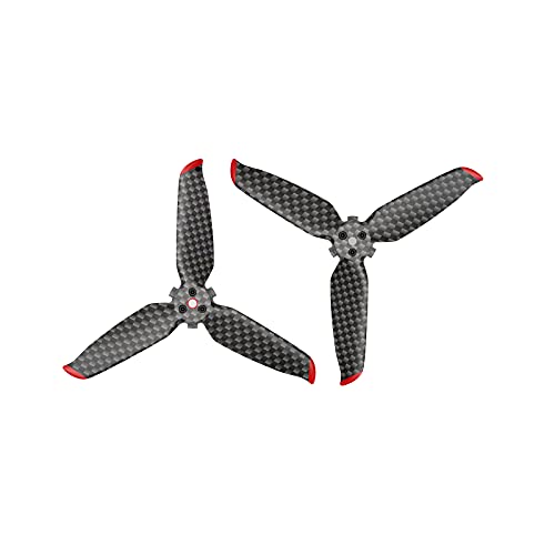 GHJtRs D 5328S Kohlefaser-Propeller, leicht, geräuscharm, Zubehör, kompatibel mit Drohnen, 2 Stück von GHJtRs