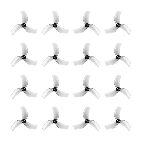 GHJtRs D63 3-Propeller, 1,5 mm Schaft, kompatibel mit Beta95X V3 Pavo25 Digitalversion Renndrohnen (16 Stück) von GHJtRs