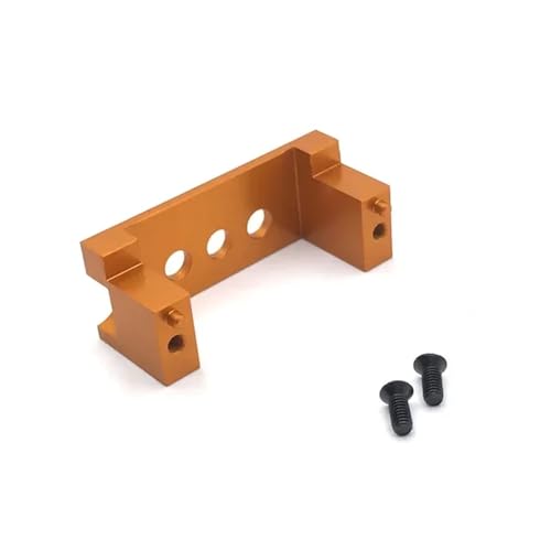 GHJtRs Kompatible Aluminium-Servohalterung Kompatibel mit 1/14 1/12 RC-Autos 144001 124019 124018(Yellow) von GHJtRs