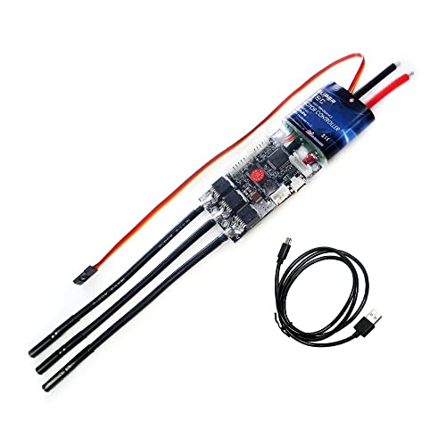 GHJtRs VESC 50A Geschwindigkeitsregler V4 Kompatibel mit 12S 50V Kompatibel mit Elektro Skateboard Longboard Brushless Dual Motor E-Bike von GHJtRs