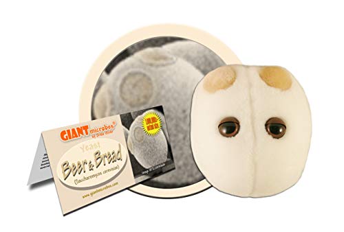 Plush Microbe: Beer and Bread (Yeast) von GIANT MICROBES