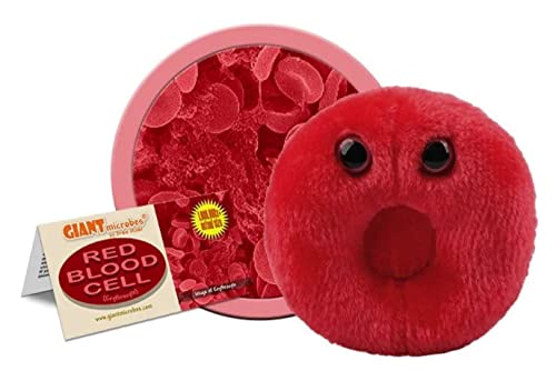 GIANTmicrobes Plüschtier, rote Blutkörperchen GIANTmicrobes Plüschtier, rote Blutkörperchen von GIANTmicrobes